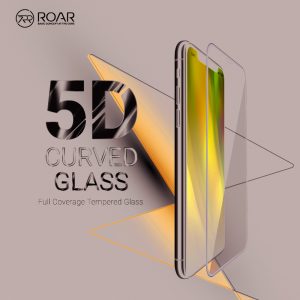 Ochranné tvrdené sklo Roar Glass 5D iPhone 13/13 Pro/14/14 Pro/15 čierne #00003321