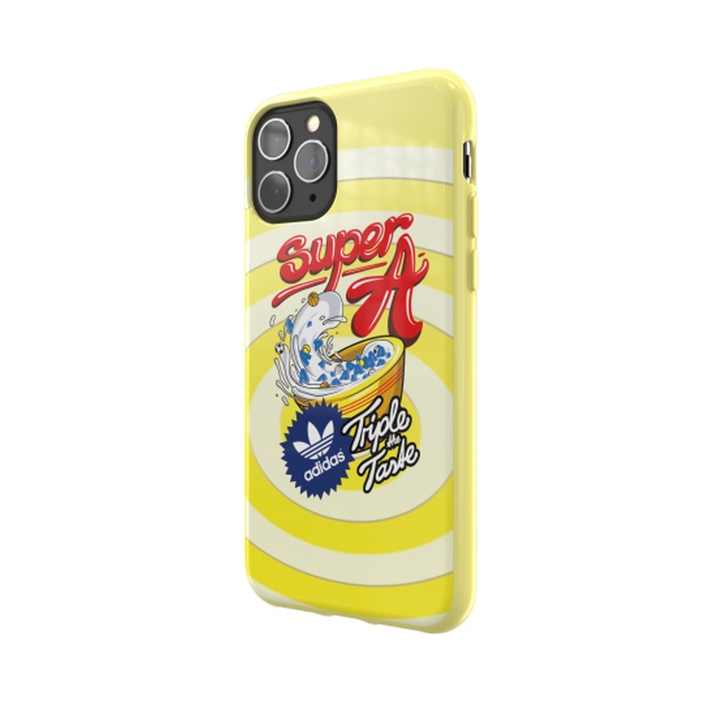 Puzdro ADIDAS Originals Moulded Case Basic iPhone 11 Pro žlté – Obrázok 3
