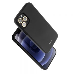 Puzdro Roar Colorful Jelly Case - iPhone 13/14 čierne