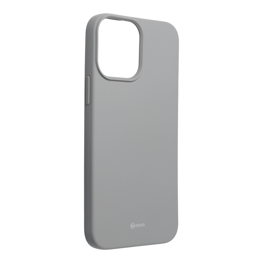 Puzdro Roar Colorful Jelly Case - iPhone 13/14 sivé – Obrázok 2