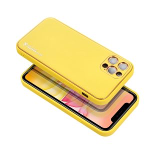 Puzdro Forcell LEATHER Case Samsung Galaxy A52 5G/A52s/A52 LTE žlté