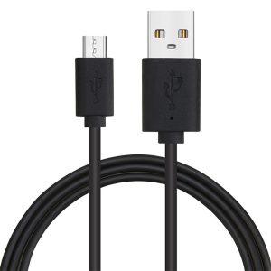 Dátový kábel Forcell USB - micro USB 1m čierny