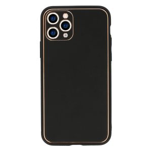 Puzdro TEL1 PROTECT Luxury Case iPhone 12 Pro čierne