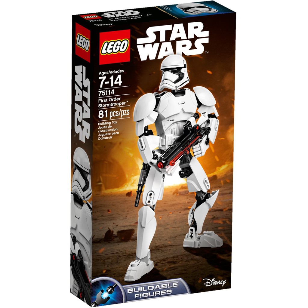 LEGO Star Wars Buildable Figures 75114 First Order Stormtrooper