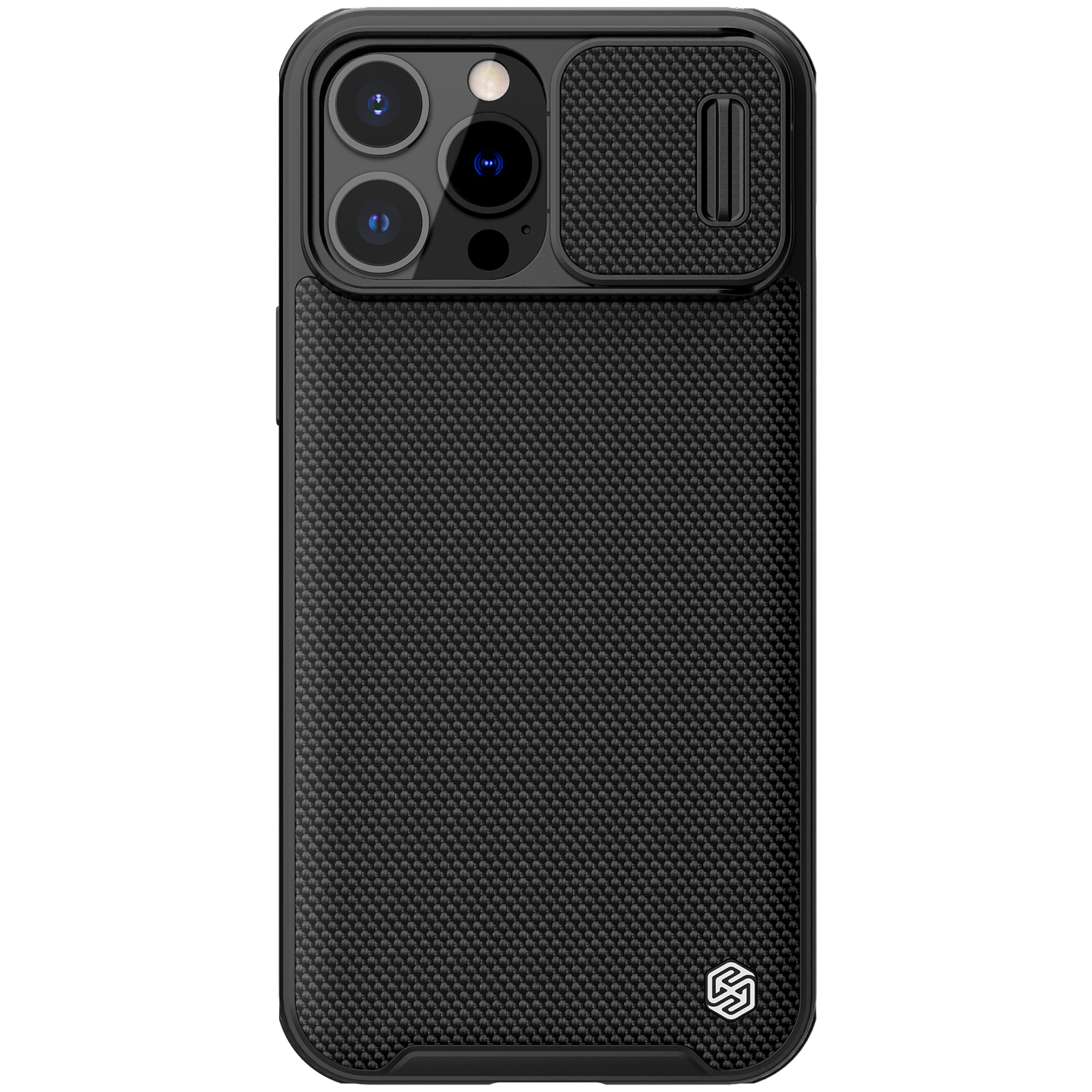 Puzdro Nillkin Textured PRO Hard Case iPhone 13/14 čierne