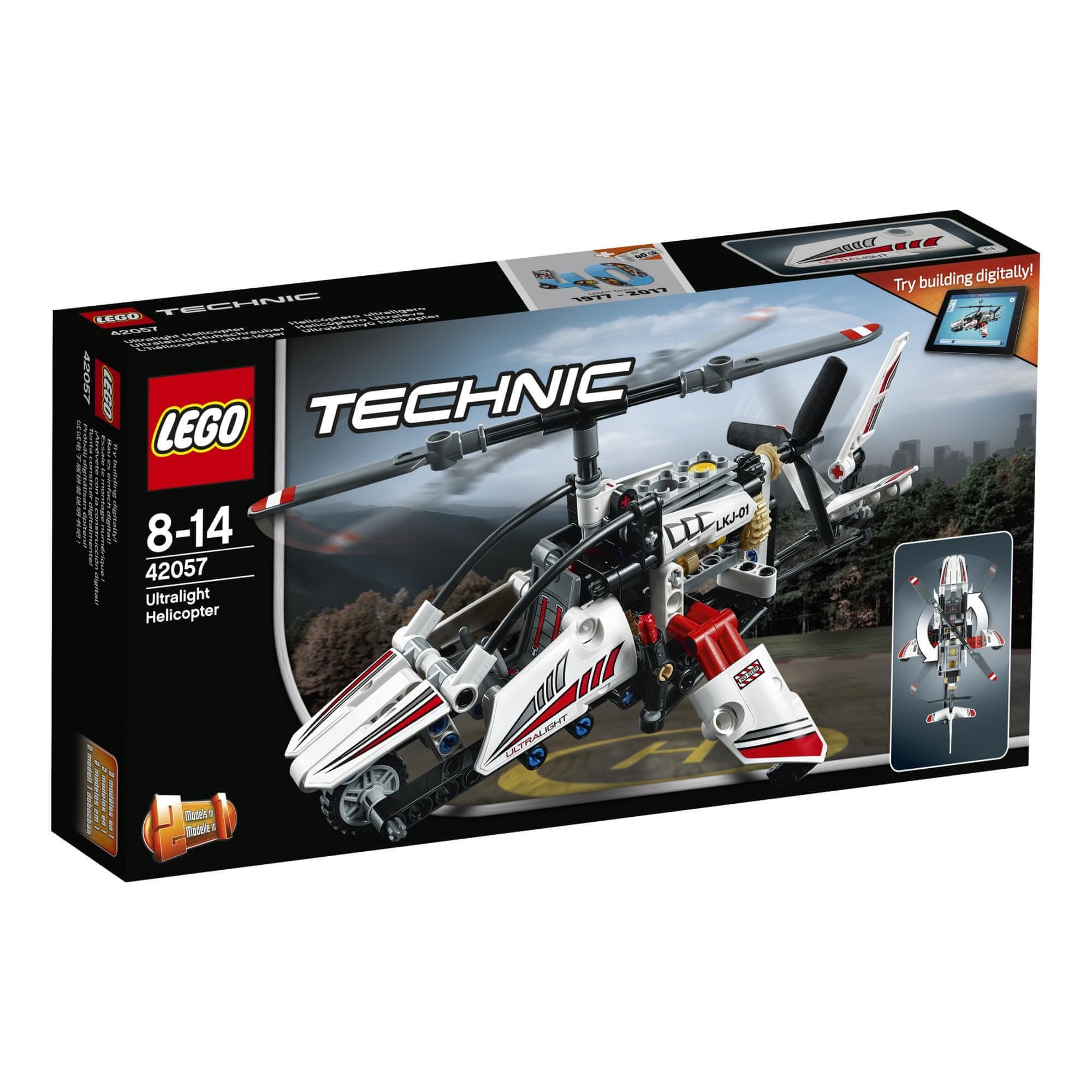 LEGO Technic 42057 Ultraľahká helikoptéra