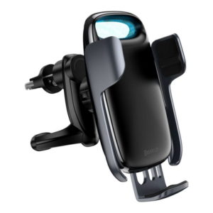 BASEUS držiak do mriežky Milky Way Electric Bracket Wireless Charger s 15W QI bezdrôtovým nabíjaním WXHW02–01 čierny