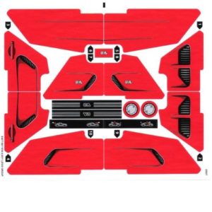 LEGO Technic 8070 hárok s nálepkami 93677/4611954