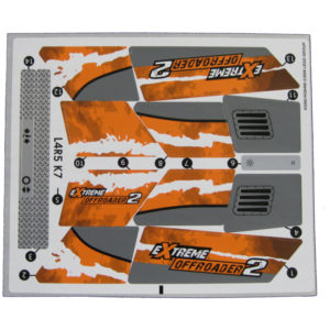 LEGO Technic 8297 hárok s nálepkami 63280/4528466