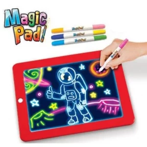 Magic Pad 3DX9 - Magická kresliaca tabuľa červená