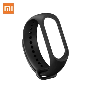 Silikónový remienok KINGMAS pre Xiaomi Mi Band 3/4 čierny