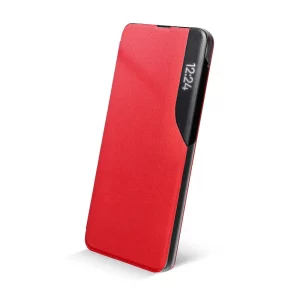 Knižkové puzdro SMART VIEW MAGNET Book – Samsung Galaxy A12/M12 červené