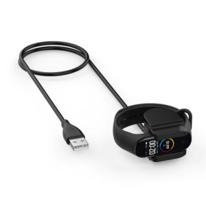Nabíjací kábel Tactical Clip pre Xiaomi Mi Band 4 čierny
