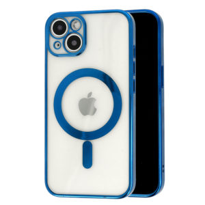 Puzdro TEL1 Protect MagSafe Luxury iPhone 13/14 modré