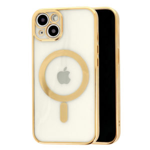 Puzdro TEL1 Protect MagSafe Luxury iPhone 13/14 zlaté