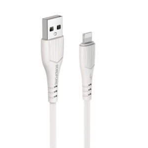 Dátový kábel Borofone BX37 2,4A USB - Lightning 1m biely