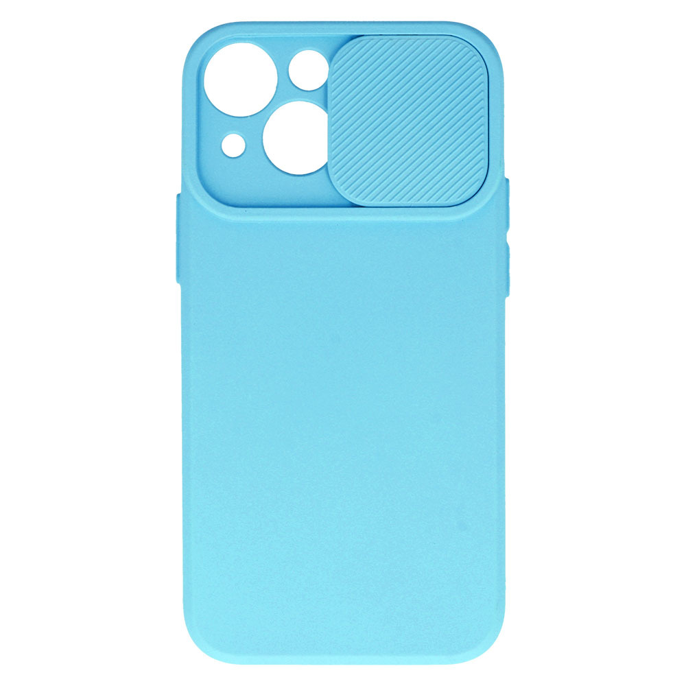 Puzdro TEL1 CamShield SOFT Samsung Galaxy S21 FE 5G svetlo-modré – Obrázok 2