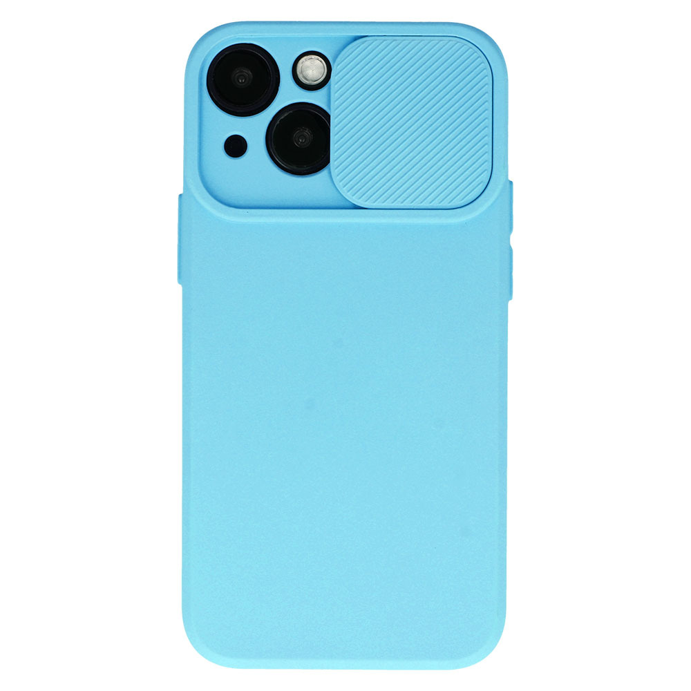 Puzdro TEL1 CamShield SOFT Samsung Galaxy S21 FE 5G svetlo-modré – Obrázok 4