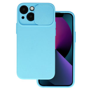 Puzdro TEL1 CamShield SOFT Samsung Galaxy S21 FE 5G svetlo-modré