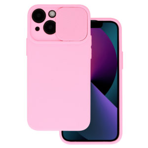 Puzdro TEL1 CamShield SOFT Samsung Galaxy S21 FE 5G svetlo-ružové