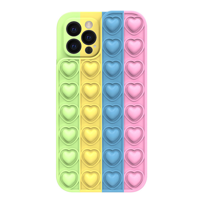 Puzdro HEART POP IT CASE iPhone 7/8/SE 2020 farebné - color 4