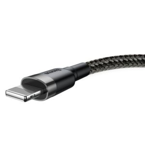 Dátový kábel BASEUS USB - Lightning s podporou QC 3.0 – 0,5m čierny