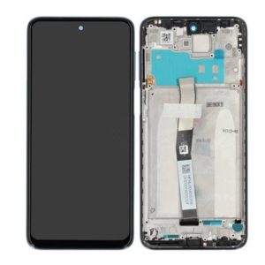 Xiaomi RedMi Note 9 Pro/9S - Originál LCD displej a dotyková plocha s rámom sivý (Service Pack)