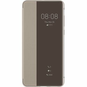 Knižkové puzdro ORIGINÁL Huawei P40 S-View Flip Cover hnedé