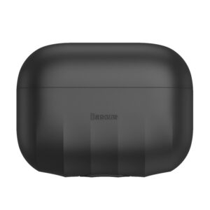 Puzdro BASEUS Shell Pattern pre Apple AirPods Pro čierne