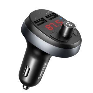 FM Transmiter McDodo CC-6880 Bluetooth + 2x USB nabíjanie 2.1A QC 3.0 čierny