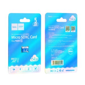 Pamäťová karta micro SDXC HOCO 64GB 100MB/s class 10 bez adaptéra