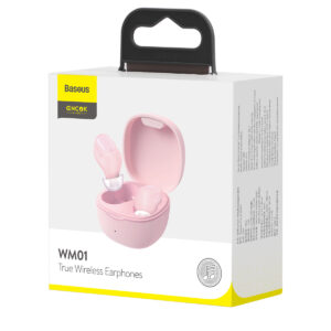 BASEUS Encok WM01 (NGWM01-04) Bluetooth slúchadlá ružové