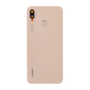 Huawei P20 Lite (ANE-L21) batériový zadný kryt so sklíčkom fotoaparátu a odtlačkom prsta ružový (Service Pack)