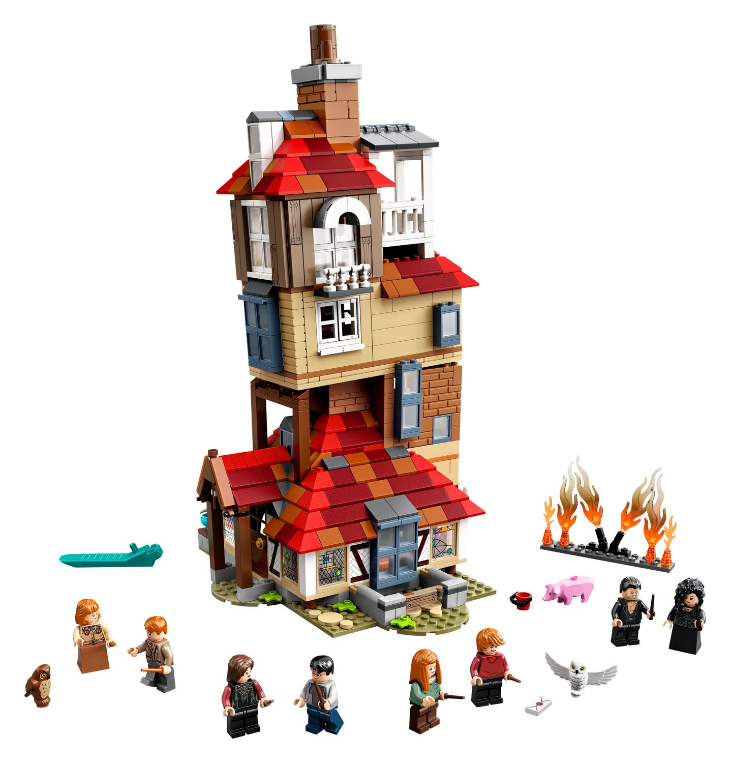 LEGO Harry Potter 75980 Útok na Brloh – Obrázok 2