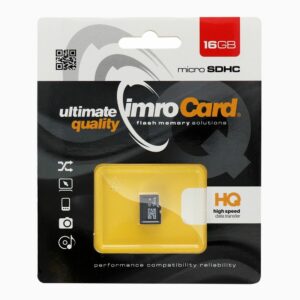 Pamäťová karta micro SDHC Imro 16GB class 4 bez adaptéra