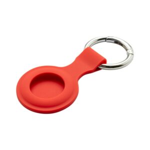 Puzdro Forcell Silicone pre AirTag červené