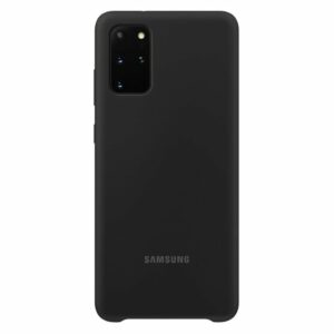Puzdro Samsung EF-PG985TBE Galaxy S20 Plus Silicone Cover čierne