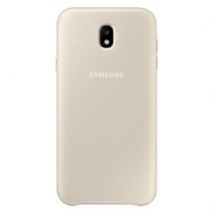 Puzdro Samsung EF-PJ730CFE Galaxy J7 2017 Dual Layer Cover zlaté
