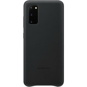 Puzdro Samsung EF-VG980LBE Galaxy S20 Leather Cover čierne