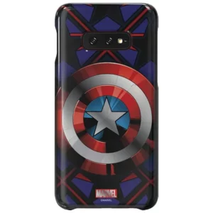 Puzdro Samsung GP-G970HIFGHWC Galaxy S10e Smart Cover Captain America modro-červené