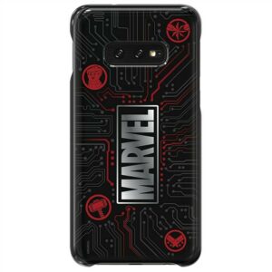 Puzdro Samsung GP-G970HIFGHWF Galaxy S10e Smart Cover Marvel čierne