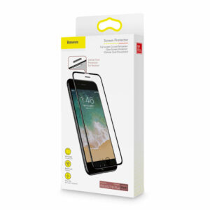 BASEUS 3D ochranné tvrdené sklo iPhone 6/6S/7/8 Plus čierne #00004021