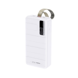 Power Bank REMAX Noah RPP-506 PD 20W QC 22,5W USB + Type C 30 000 mAh biela