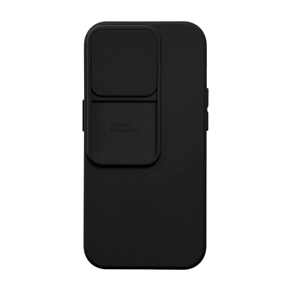 Puzdro Forcell Slide Camshield iPhone 15 Pro čierne – Obrázok 3