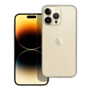 Puzdro Forcell Camera CLEAR CASE 2mm – iPhone 14 Pro Max transparentné
