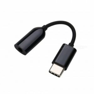 Redukci HF Xiaomi USB-C - 3,5m Jack čierna