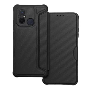 Knižkové puzdro RAZOR Carbon Book - Samsung Galaxy A14 čierne
