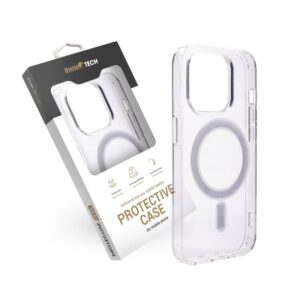Puzdro RhinoTECH MAG Clear Case iPhone 15 Pro transparentné