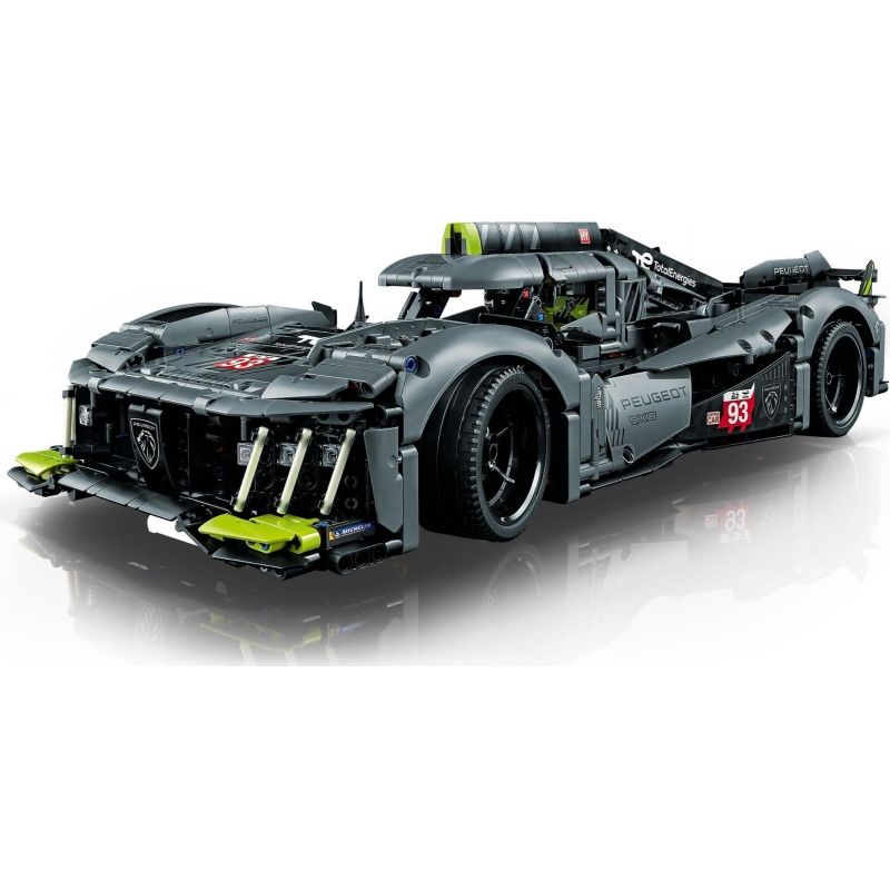 LEGO Technic 42156 PEUGEOT 9X8 24H Le Mans Hybrid Hypercar – Obrázok 2