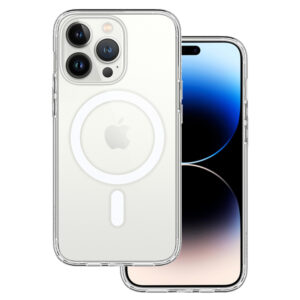 Puzdro Acrylic MagSafe Case iPhone 15 Pro transparentné